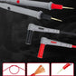 KAIWEETS Silicone Multimeter Test Leads with Gold-Plated Probes, 48 inch Long, CAT III 1000V CAT IV 600V 20A, Compatible with Volt Clamp Meter Electrical Testing Tools
