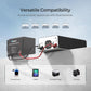 Renogy Inverter PUH 1000 watt Pure Sine Wave Inverter, Built-in Transfer Switch and Bluetooth, Car Power Inverter 12V to 120V AC Converter for RV, Truck, Camping, Home, Emergency, Off-Grid Living
