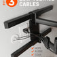 ECHOGEAR Wall Cable Hiders for Cable Management - 2.25" Mini Cord Hider Conceals 3 Low Voltage Cables Behind Wall - Perfect for Speakers, Mounted TVs, Desks & More - White 4-Pack