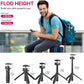ULANZI MT-47 Camera Tripod Aluminum Alloy Mini Travel Phone Tripod Stand Compact Desktop Tripod for DSLR, 360° Ball Head with 1/4 inch Arca Quick Release Plate Cold Shoe Portable Vlog Selfie Stick