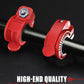 Mini Barbell Clips 1 inch I Multi-Size Adjustable Barbell Collar I 1 inch Barbell ClampsIQuick Release Weight Clips Pair of Locking for Dumbbell Bar