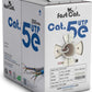 fast Cat. Cat5e Ethernet Cable 1000ft - 24 AWG, CMR, Insulated Bare Copper Wire Cat 5 ethernet Cable with FastReel - 350MHZ / Gigabit Speed UTP Cable Cat5e - CMR (White)