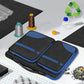 Hseok Ultra-Slim Laptop Case 17 17.3 inches Sleeve Protective PC Briefcase for Commuting and Business Trip，Blue