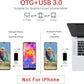 Vansuny 5 Pack 128GB USB C Flash Drive 2 in 1 OTG USB 3.0+USB C Memory Stick with Keychain Thumb Drive Photo Stick Jump Drive for Android Smartphones, Computers, MacBook, Tablets, PC