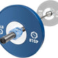 Lock-Jaw Sport Olympic Barbell Collar - Quick Release Barbell Clamp (Light Blue)