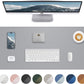Non-Slip Desk Pad,Mouse Pad,Waterproof PVC Leather Desk Table Protector,Non-Slip PU Leather Desk Blotter, Easy Clean Laptop Desk Writing Mat for Office Work/Home/Decor(Light Grey, 24" x 13.7")