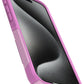 OtterBox iPhone 15 Pro MAX (Only) Commuter Series Case - Run Wildflower (Pink), Slim & Tough, Pocket-Friendly, with Port Protection