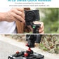 Upgrade Claw Quick Release Plate Camera Mount w Arca Swiss Slot, 1/4" Screw DSLR Stabilizer Adapter Compatible with DJI OSMO 360/OSMO Pocket 3/Insta 360 x 5/Sony/Zhiyun/DJI Gimbal/Slider/Tripod Plate