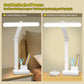 Cordless Desk Table Lamp Reading Light Rechargeable Battery 4000mah, Tall & Large Light 50 LED,Touch 3 Modes,2 Ways Power,Dimmable, Bedroom Bedside Lamp,20 Inch