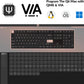 Keychron Q6 Max QMK/VIA Bluetooth Wireless /2.4 GHz/USB-C Wired Custom Mechanical Keyboard, Full Size Programmable Knob RGB Backlit Hot-Swappable Gateron Brown Switch for Mac Windows Linux - Black