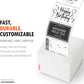 Nemonic Label Printer | Inkless Bluetooth Thermal Label Printer for Small Business | Durable Shipping Label Maker & Portable Wireless
