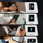 Portable Printers Wireless for Travel, Inkless Thermal Printer, Small Bluetooth Mobile Compact Printer Support 8.5" X 11" US Letter & A4,Compatible with iPhone Phone Laptop for Home Car Office Receipt