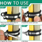 46PCS Cable Clamps Assortment Kit,Stainless Steel Rubber Coated Cushioned Insulated Cable Clamp,Automotive Wire Clamps,Pipe Clamps,Metal Clamp in 6 Sizes—1/2'' 1'' 1-1/4'' 1-1/2'' 1-3/4'' 2''