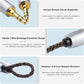 okcsc 4.4MM Male to 3.5MM Pro Male Ultra Short Hifil Male to Male AUX Audio Cable OFC Pair Recording Cable Wire-Breakage-Prevention Design Adoption of 8-Core Braided Structure 5.82 inch