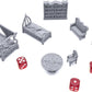 EnderToys Elegant Furniture by Printable Scenery, 3D Printed Tabletop RPG Scenery and Wargame Terrain 28mm Miniatures