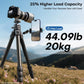 SIRUI Professional Travel Carbon Fiber Tripod 20kg/44lbs Load, Max Tube Dia 29.44mm, Max 128cm/50.4" Height with 43mm Low-Profile Ball Head for DSLR/Mirrorless/Video (AM-284S+G1)