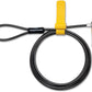 Kensington Combination Cable T-Bar Standard Lock Slot for Laptops, Resettable 4 digit password with 6 Foot Cable, K64673AM