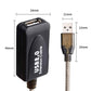 130 FT USB Extension Cable, USB 2.0 Type A Male to A Female Active Repeater Extension Cable 130 ft, High Speed 481 Mbps