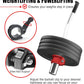 Olympic Barbell Clamps 2 inch Adjustable Barbell Clips Quick Release Pair of Locking Weight Clips for Bars