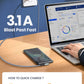 AINOPE USB C Charger 5-Pack [10/6.6/6.6/3.3/1.6ft] 3.1A Fast Charging, Right Angle, Nylon Braided, Compatible with Galaxy S22/21 Note20, LG V20