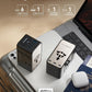 MOMAX GaN 205W Universal Travel Adapter, 9-in-1 European Travel Plug Adapter, 6 USB-C PD Fast Charging & 1 USB-A QC, 2 AC, International Power Adapter UK AUS JP, Travel Essentials