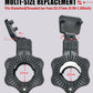 Adjustable Barbell Clips (2-Pack), Fits 0.98-1.1" Olympic & Standard Bars, Secure Locking Collars for Weight Lifting Strength Training