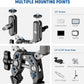 NEEWER Heavy Duty Super Clamp with Two 360° Dual Ball Head Magic Arms, 1/4" 3/8" Screw Threads, Phone & Action Camera Mount Adapter for Flat/Round Surface Compatible with GoPro DJI Insta360 DSLR