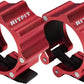 RitFit 2-Inch Magnetic Barbell Collars Locking Clamps - Heavy Duty Aluminum Alloy, Quick Release with Non-Slip TPR Pads for Olympic Weightlifting Powerlifting Training (Pair)
