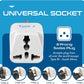 Ceptics Switzerland Travel Plug Adapter (Type J) - 3 Pack [Grounded & Universal] (GP-11A-3PK)