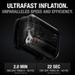 NOCO Boost+Air AX65: 2000A Jump Starter with Air Compressor Tire Inflator – Starts 8.0L Gas & 6.0L Diesel – 67 SLPM Airflow Inflates 0–40 PSI in 2 Minutes