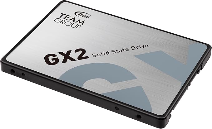 TEAMGROUP GX2 1TB 3D NAND TLC 2.5 Inch SATA III Internal Solid State Drive SSD (Read Speed up to 530 MB/s) Compatible with Laptop & PC Desktop T253X2001T0C101