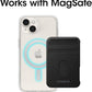 OtterBox iPhone 14 & iPhone 13 Symmetry Series+ Case - CLEAR , ultra-sleek, snaps to MagSafe, raised edges protect camera & screen