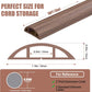 Floor Cord Covers for Wires 12FT Cable Hider Wire Cover Self Adhesive Cord Hider Floor for Offices, Homes, Workshops, Warehouses Cable Cavity 0.39" W x 0.27" H