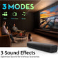 Sound Bars for TV 16-inch, Cinematic TV Sound Bar with Impactful Bass, Bluetooth Soundbar for TV with Remote Control, Wall Mountable TV Speakers Sound Bar Work with Traditional or Smart TV