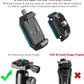ULANZI F38 Camera Quick Release Plate w 1/4" to 3/8" Screw Thread, Quick Release System QR Plate Camera Tripod Mount Adapter for Sony Canon Monopod DSLR Stabilizer Slider DJI Switch Between Stablizer