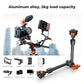 K&F CONCEPT 11" Magic Arm 1/4" Screw 360° Ball Heads Articulating Friction Camera Arm Mount for Monitor, LED Light, Webcam, Microphone, Camera Cage