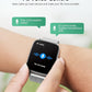 SOUYIE Smart Watch for Women Men, 1.85" AI Voice Smartwatch, 24/7 Heart Rate Monitor, Stress/SpO2/Sleep Tracker, IP68 Waterproof, Weather, 100+ Sports Fitness Tracker for Android iOS Silver Metal