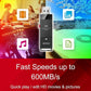 BUFFALO External SSD 500GB - Up to 600MB/s - USB-C - USB-A - USB 3.2 Gen 2 (Compatible with PS4 / PS5 / Windows/Mac) - External Solid State Drive Stick - ‎‎‎SSD-PUT500U3B