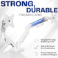 VIVO Dual Monitor up to 32 inches and 19.8 lbs per Screen, Mechanical Arm Desk Mount, Articulating Counterbalance, VESA Stand, Classic, White STAND-V002OW