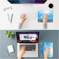 ITNRSIIET Mouse Pad Non-Slip Rubber Base Smooth Surface Stitched Edges Waterproof Durable Compatible with All Mice for Office & Gaming, Desk Accessory, 10.2x8.3x0.12 inch, Ocean
