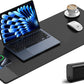 TopMade Mouse Pad with 15W Fast Wireless Charging, 35.43"x15.75" XXXL Large Gaming Mousepad, Waterproof Desk Pad, Classic Black Computer Desk Mat(Includes 20W PD Power Adapter & 6.56ft Woven Cable)