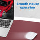 Leather Desk Pad Protector,Mouse Pad,Office Desk Mat, Non-Slip PU Leather Desk Blotter,Large Desk mat,Waterproof Keyboard mat for Office/Home/Decor (Burgundy Red,55" x 17")