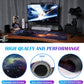 Large Extended Gaming Mouse Pad with Stitched Edges, Non-Slip Waterproof Rubber Base Mouse Pad for Office, Computer, Keyboard, Laptop and Home Desk Pad 35.4 x 15.7 x 0.12 Inch (Starry Sky)