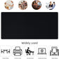 KINGFOM Desk Pad Office Desktop Protecter, PU Leather Desk Mat Blotters Organizer with Comfortable Writing Surface (47.2" x 23.6", Black+Red)