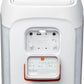 JBL PartyBox Club 120 - Portable Party Speaker with Foldable Handle, Powerful JBL Pro Sound, Futuristic lightshow, Up to 12 Hours of Play time, Splash Proof, Dual Mic & Guitar Inputs (White)