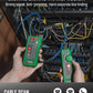 TESMEN TLP-900AR Network Cable Tester, RJ11 RJ45, for CAT5/6/POE/STP, Multi-function Cable Tracer with Pairing, Continuity, QC&NCV, Suitable for Ethernet, Telephone, Wire maintenance and sorting-Green