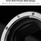 VILTROX EF-DL Lens Mount Adapter Auto Focus EF/EF-S Lens to DJI Ronin 4D Camera Lens Adapter Converter with USB Type-C Upgrade Compatible with Canon EF/EF-S Lens to DJI Ronin 4D Camera