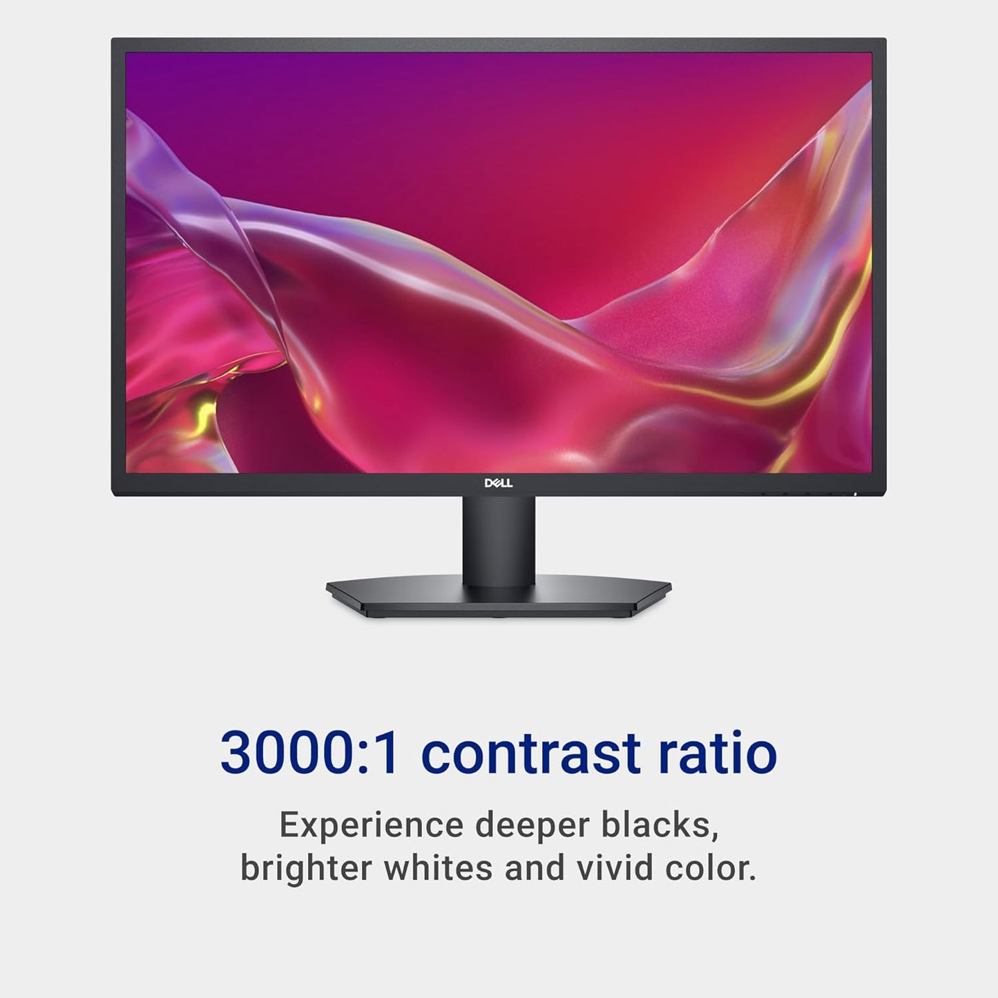 Dell 27 SE2725H Monitor - 27-Inch Full HD (1920x1080), VA Panel, Tilt Functionality, Certified by TÜV Rheinland for 3-Star Eye Comfort - Black