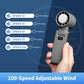 OTPEIR Portable Handheld Turbo Fan with Cooling Tech, Digital Display, 100-Speed Control, Rechargeable 4-in-1 Personal Fan for Travel, Outdoor, Office (Grey)