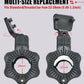 Adjustable Barbell Clips (2-Pack), Fits 0.98-1.1" Olympic & Standard Bars, Secure Locking Collars for Weight Lifting Strength Training